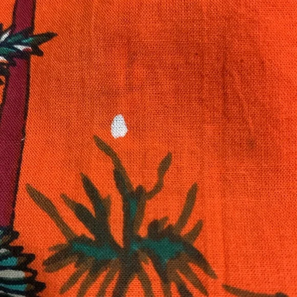 Lilbelle Women’s Kids Orange Pajama Set Medium Animal Print Fun Colorful - Picture 8 of 14